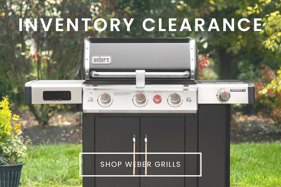 BBQGrills.com Weber Inventory Clearance Banner