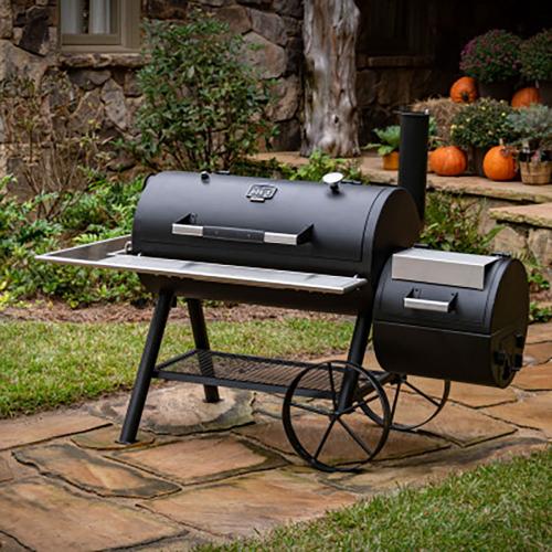 Built-In Gas/Charcoal Grill
