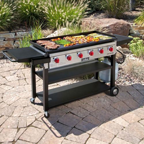 Camp Chef 46-Inch 6-Burner Freestanding Flat Top Griddle