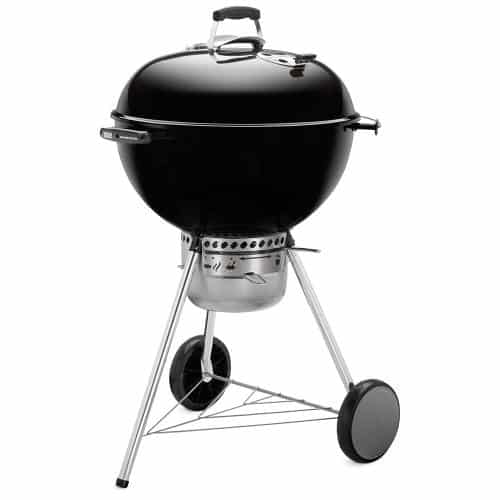 Weber Grills Master Touch 22-Inch Charcoal Grill with Gourmet BBQ System Cooking Grate - Black