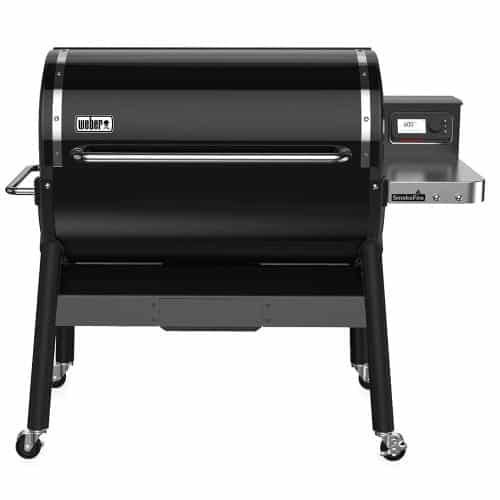 Weber Grills SmokeFire EX6 36-Inch Wi-Fi Enabled Wood Fired Pellet Grill - 2nd Generation