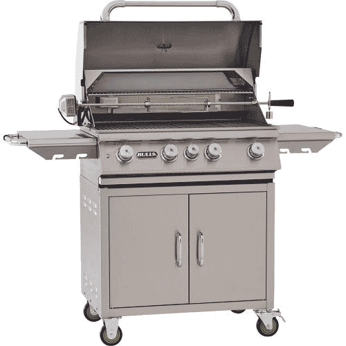 Bull BBQ Angus 30-Inch 4-Burner Gas Grill with Rear Infrared Burner 